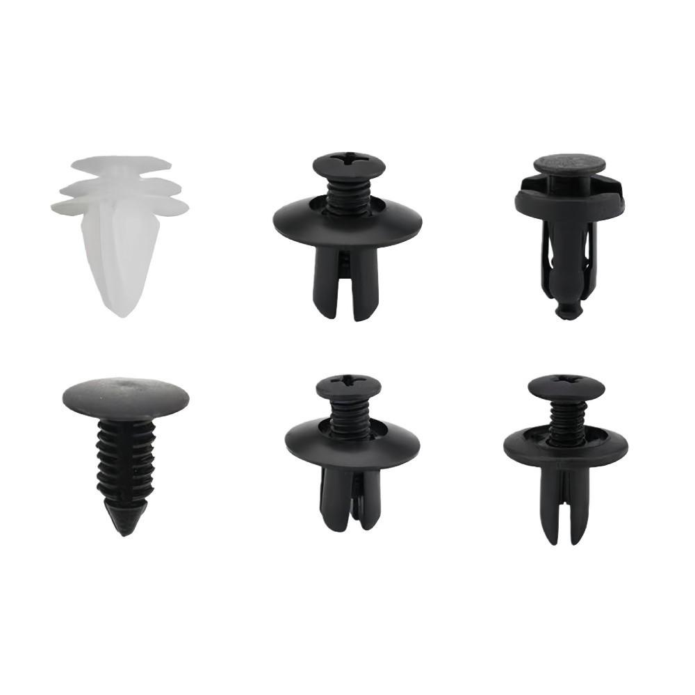100pcs Push Retainer Pin Auto Fastener Clip Mixed Size Car Bumper Retaining Clips Car Body