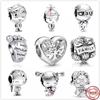 925 Sterling Silver Metal Beads Girl Boy Teenager Charm Charm Fit Original Fashion Charms Silver 925 Bracelet DIY Women Jewelry
