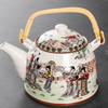 Керамический чайник Pabe Retro с подъемной ручкой