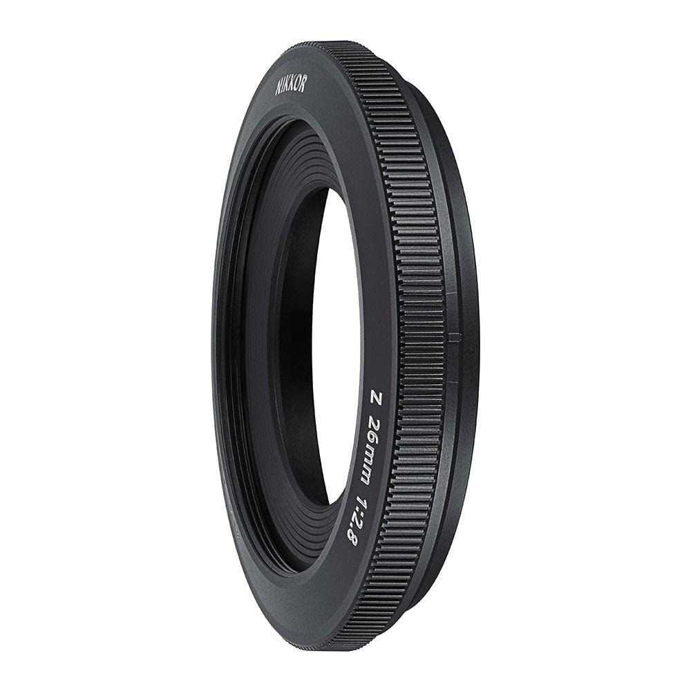 Nikon NIKKOR Z 26mm Prime Z Black F/2.8 Lens, Mount, Full-frame Compatible,