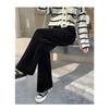 Fashion High Waist Women's Straight Leg Pants Autumn and Winter Elegant Casual Loose Simple Long Pants Ladies Solid Color Trousers 2347