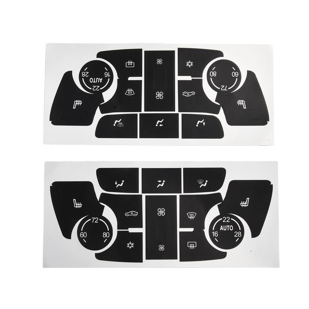 Button Repair Stickers Compatible with For Buick Verano and For Encore Cars