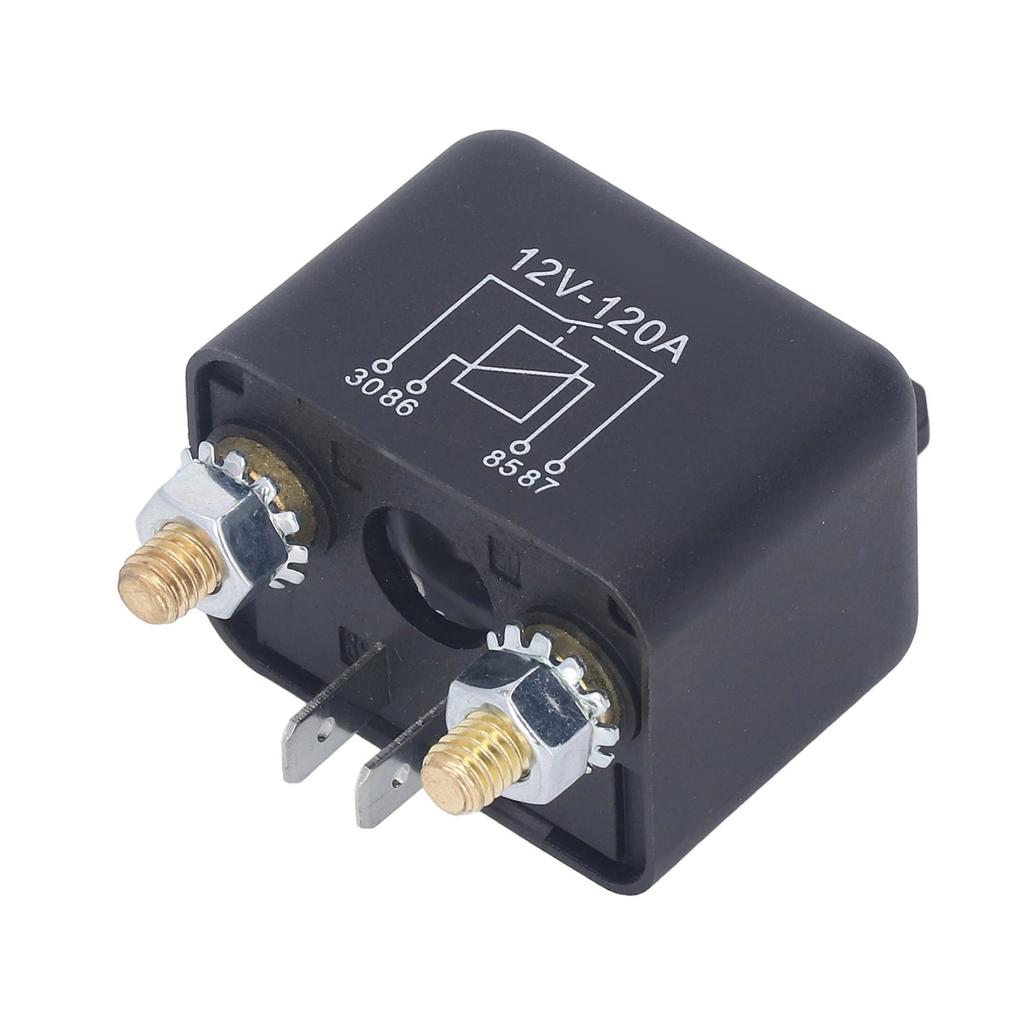 Автомобильное стартерное реле 2,4 Вт 120 А 4-контактное нормально разомкнутый контакт латунная катушка высокая пусковая мощность автомобильное реле
