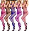 Fashion Women Pantyhose Sexy Body Thigh High Over Knee Sex Costume Slips Thick Fishnet Stockings Sheer Lace Sex Lingerie