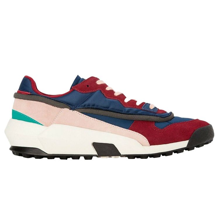 ONITSUKA TIGER Мужские кроссовки Admix Runner Красно-сине-розовые на шнуровке 1183A262-400
