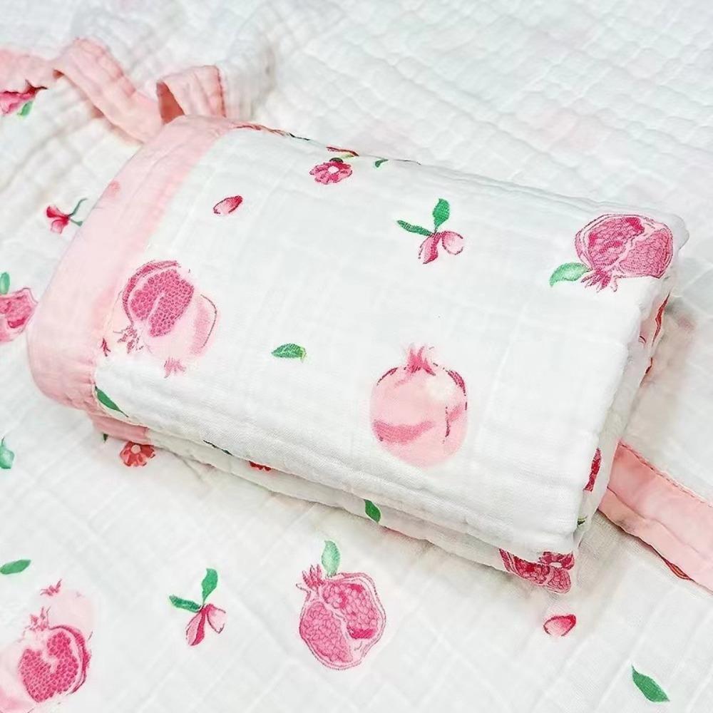 Baby Pure Cotton Class A Soft and Breathable Six-layer Integrated Children's Bath Towel Kindergarten Small Quilt