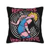 Danhausen Wrestling Punk Square Pillow Covers Polyester Bed Car  Cushion Case Cute Decor Throw Pillow Case