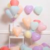 Сердце Воздушный шар Украшение для вечеринки Сюрприз Подготовьте Разноцветные латексные шары в форме сердца цвета макарон ко Дню рождения, свадьбе, юбилею ZYF