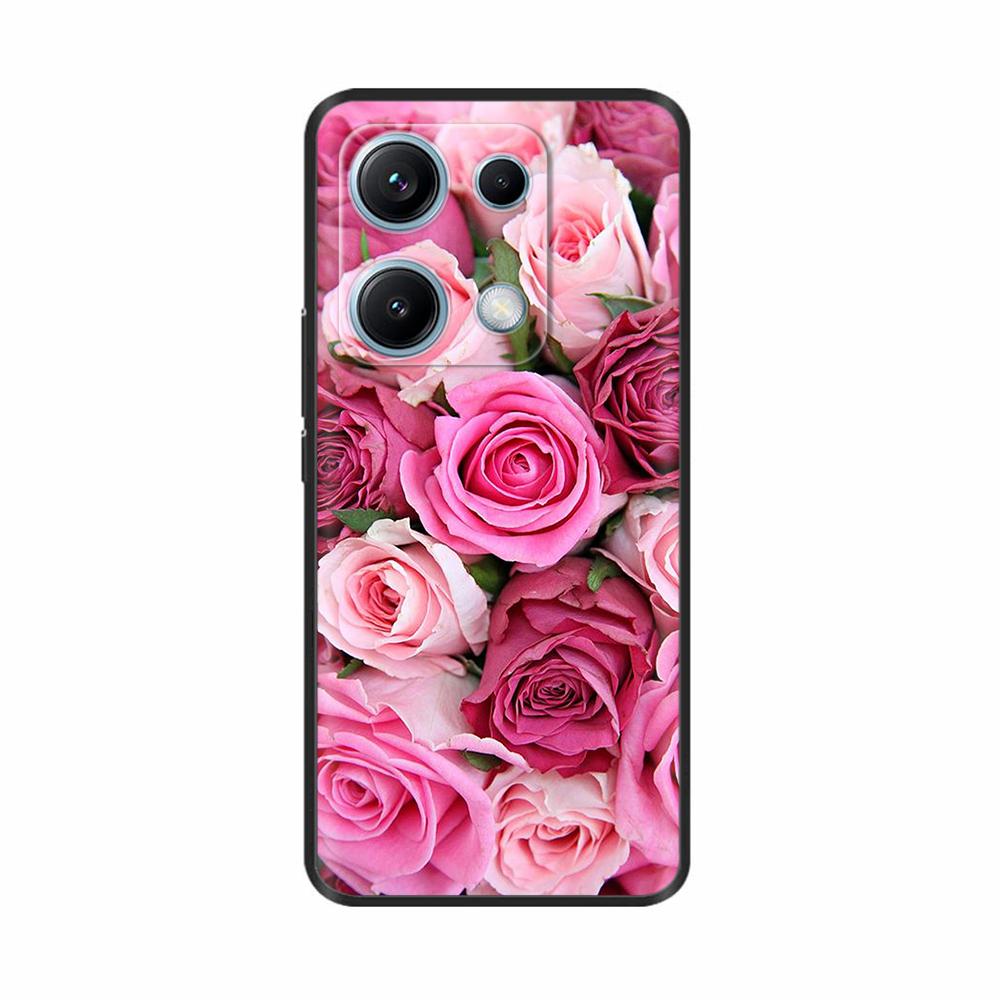 Чехол для Redmi Note 14S Новый дизайн Милый Силиконовый Задний Чехол Чехол для Телефона Для Xiaomi Redmi Note 14S Чехлы Note14S Мягкий Бампер Coque