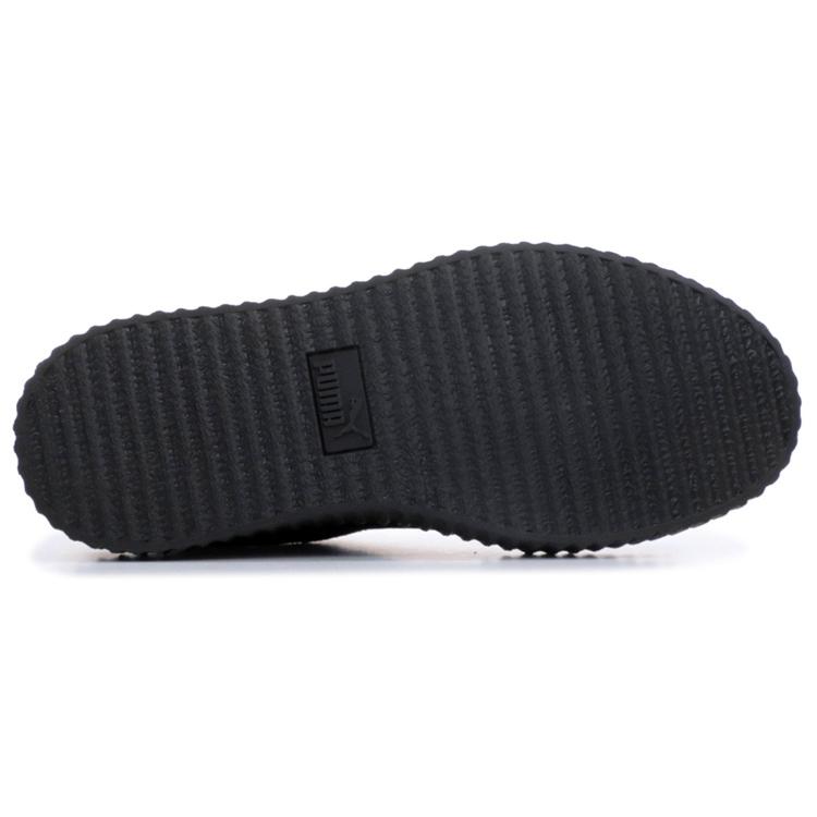 PUMA Creepers Rihanna Fenty Satin Black Womens 362268-01