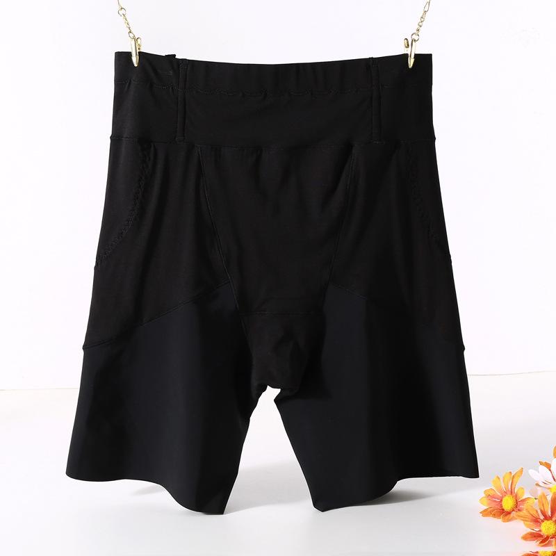 Safet In Plus Size Briefs High Waist Anti Glare Knickers Women with Lingerie Cotton Crotch Panties