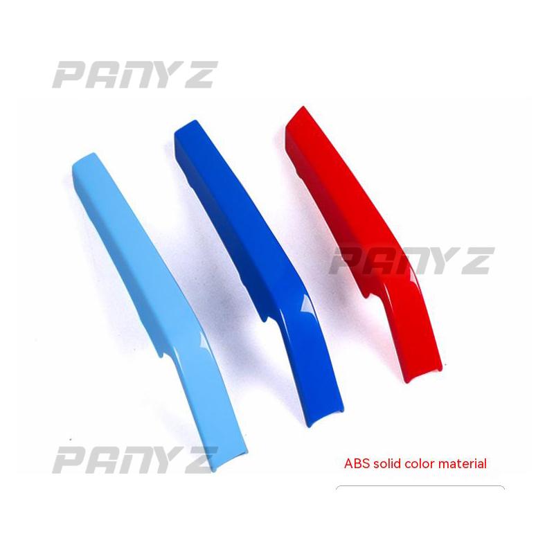 3 шт. ABS для BMW F20 F21 F40 Series 1 E87 E82 E81 E88, гоночная решетка, полоса, накладка, зажим M Power Performance
