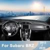 Для Subaru BRZ 2012 2013 2014 2015 2016 2017 2018 Крышка приборной панели автомобиля, защита от света, солнцезащитные коврики, нескользящие коврики