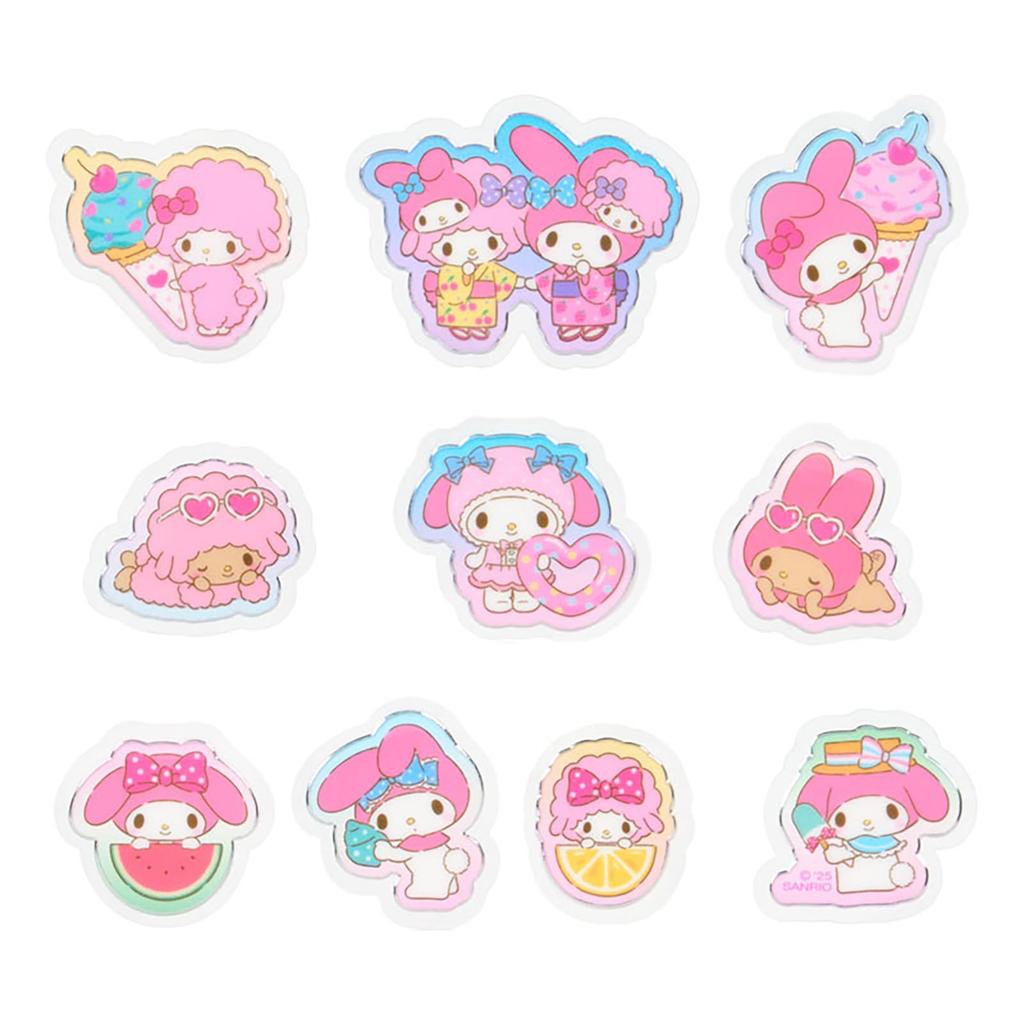 Sanrio Летние наклейки My Melody Чехол Возраст 3+ Артикул 176231 - - ПВХ/КПП - - Нет.