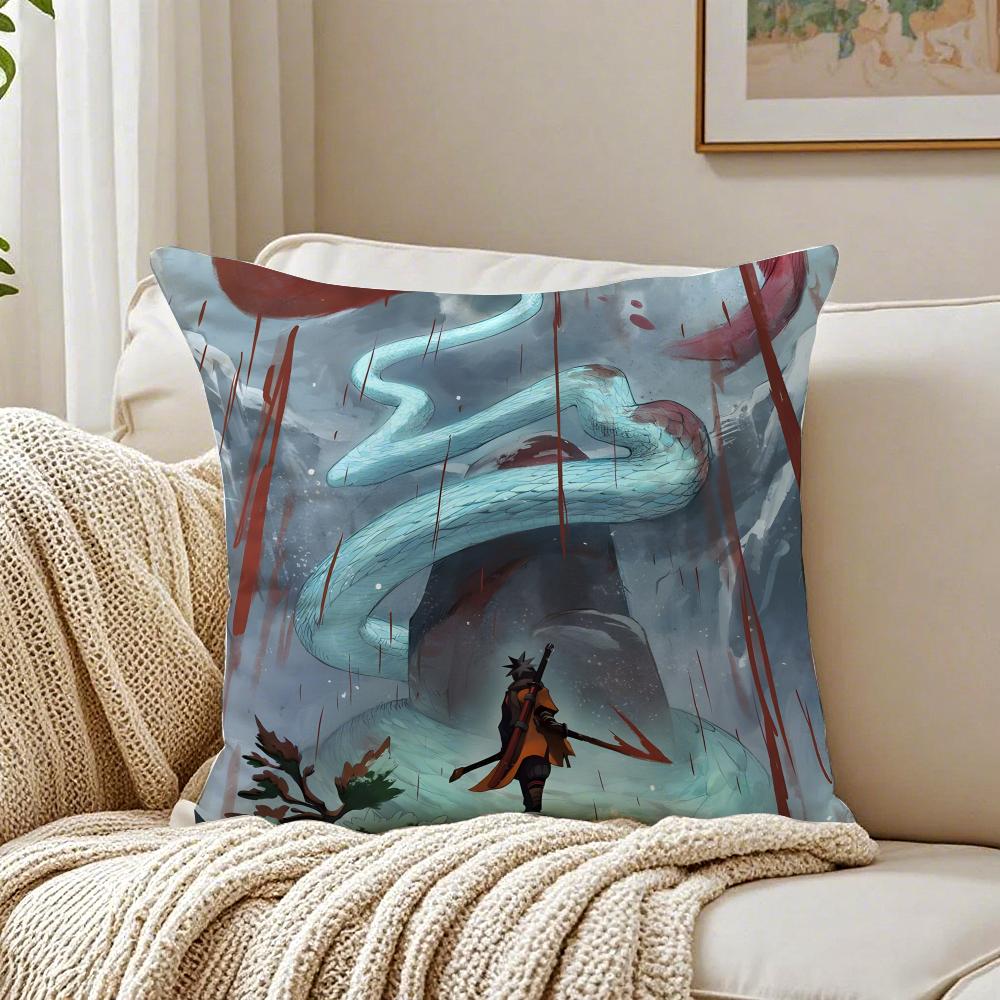 game SSekiro SShadows Die Twice Cushion Cover Pillowcase Antidustmite living Room Sofa Decor Cushion Room