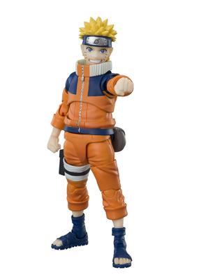 TAMASHII NATIONS SHFiguarts NARUTO Наруто Узумаки - Самый неожиданный ниндзя-фарс - Приблизительно. Подвижная фигурка, окрашенная из АБС и ПВХ, 135 мм BAS64181