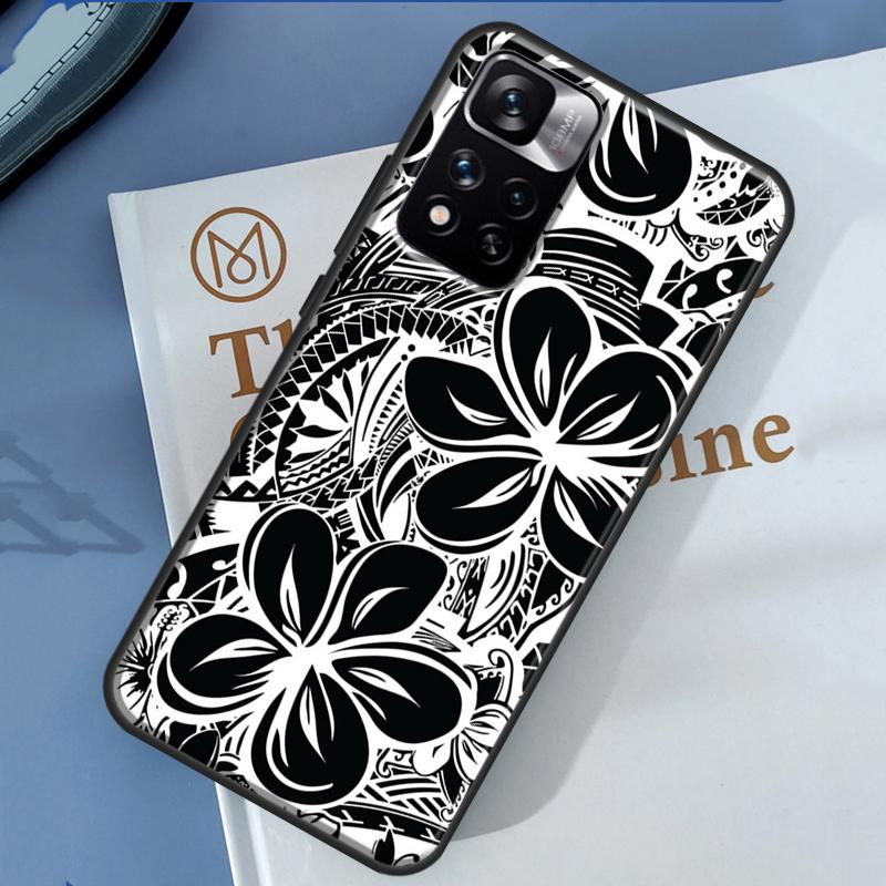 Maori Tribal Samoan Polynesian Case For Xiaomi Redmi 14C 13C 10C 12C Redmi Note 13 14 Pro 12 11 9 10 9S 10S 11S 12S Cover