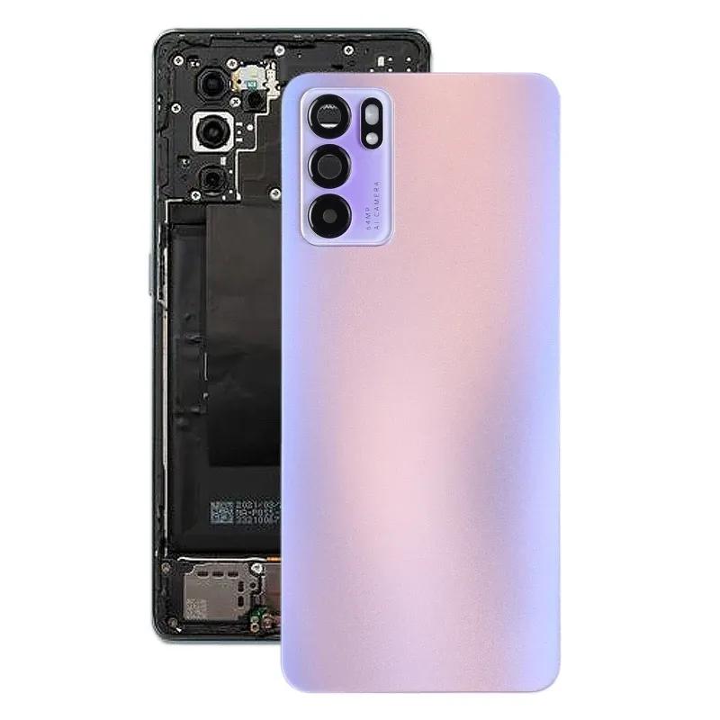 Для OPPO Reno6 5G PEQM00, задняя крышка аккумулятора CPH2251