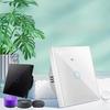Умный сенсорный выключатель Tuya WiFi, стандарт США и ЕС, одинарный/нейтральный провод, панель из закаленного стекла, двойной режим, RF433.