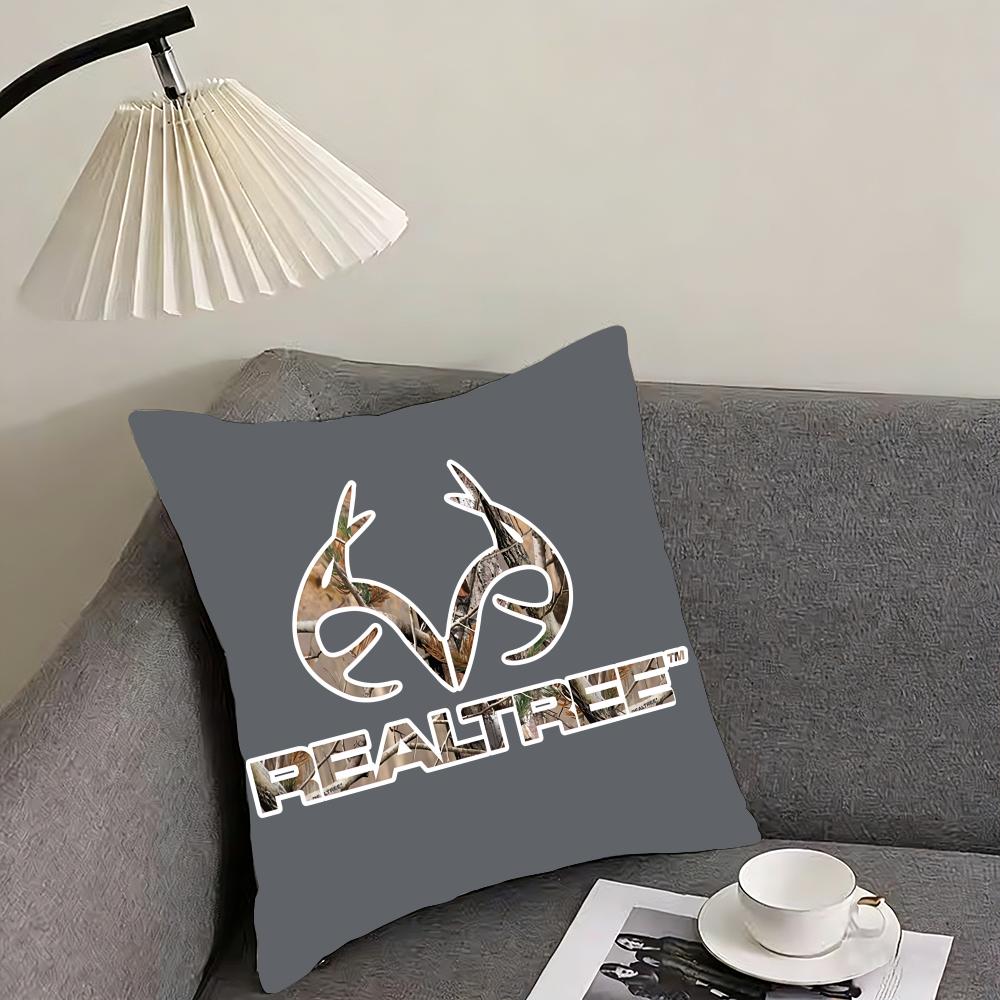 Cool RRealtree Cushion Cover Pillowcase Ultra Soft Skin Friendly Fabric Cloud Like Comfort Concealed Zipper
