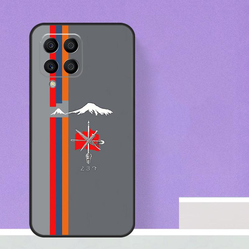 Армянский флаг для Samsung Galaxy M13 M33 M53 M12 M32 M52 M14 M34 M54 M20 M51 M21 M30s M31s M15 M55 чехол
