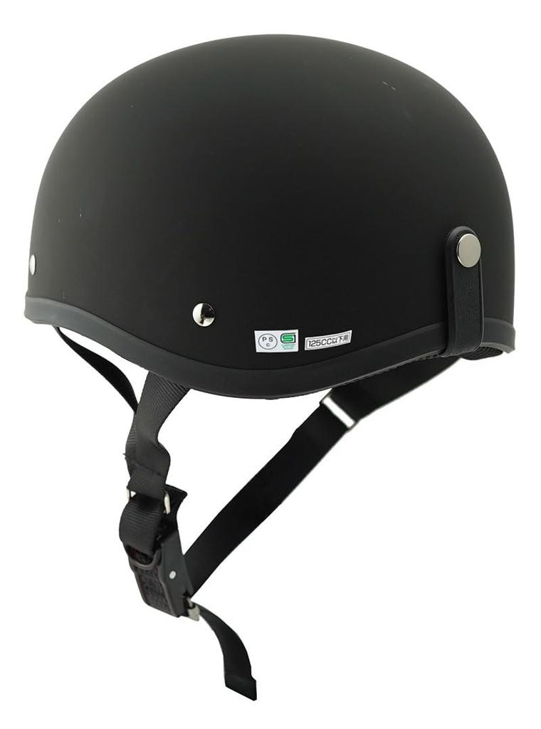 TNK Industries Шлем-половинка Speed Pit Матовый черный 51370 XX-101 XXL/62-64см