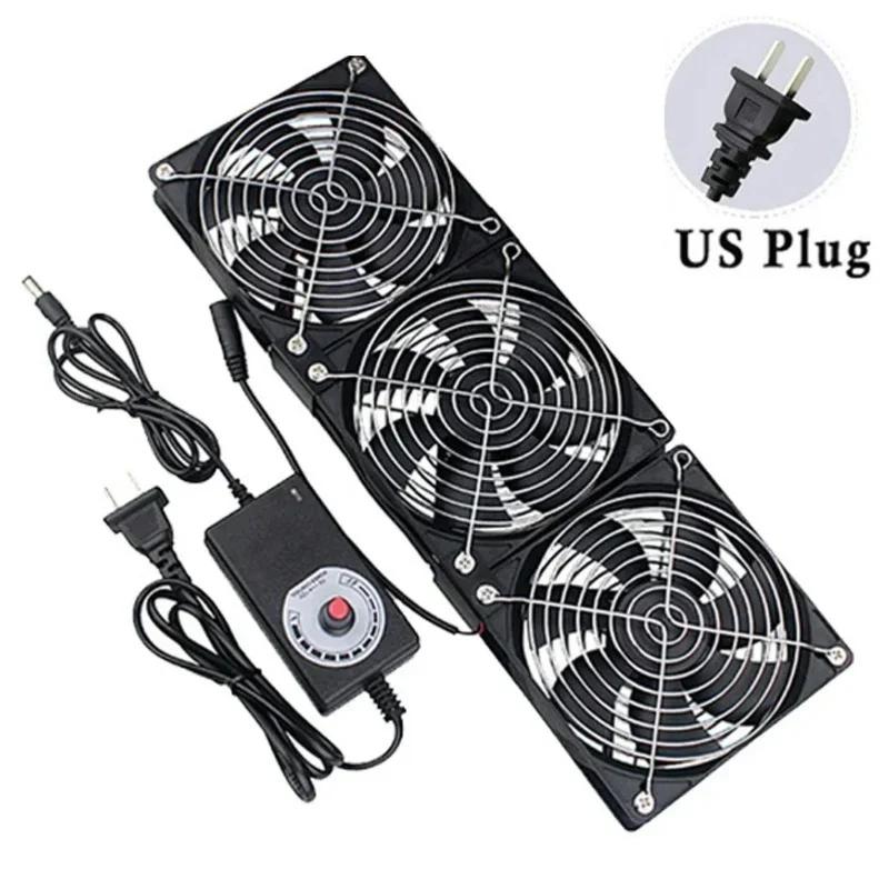 Cooling Fan 3000RPM Fan Cooling Belt Controller Multi Functional Chassis Workstation Cabinet Cooling Service Station Cooling Fan