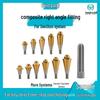 Adapted Dentium Composite Right Angle Abutment Temporary Titanium Base