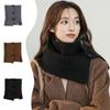 Fashion Warm Windproof Knitted Fake Collar Scarf Neck Warmer Turtleneck