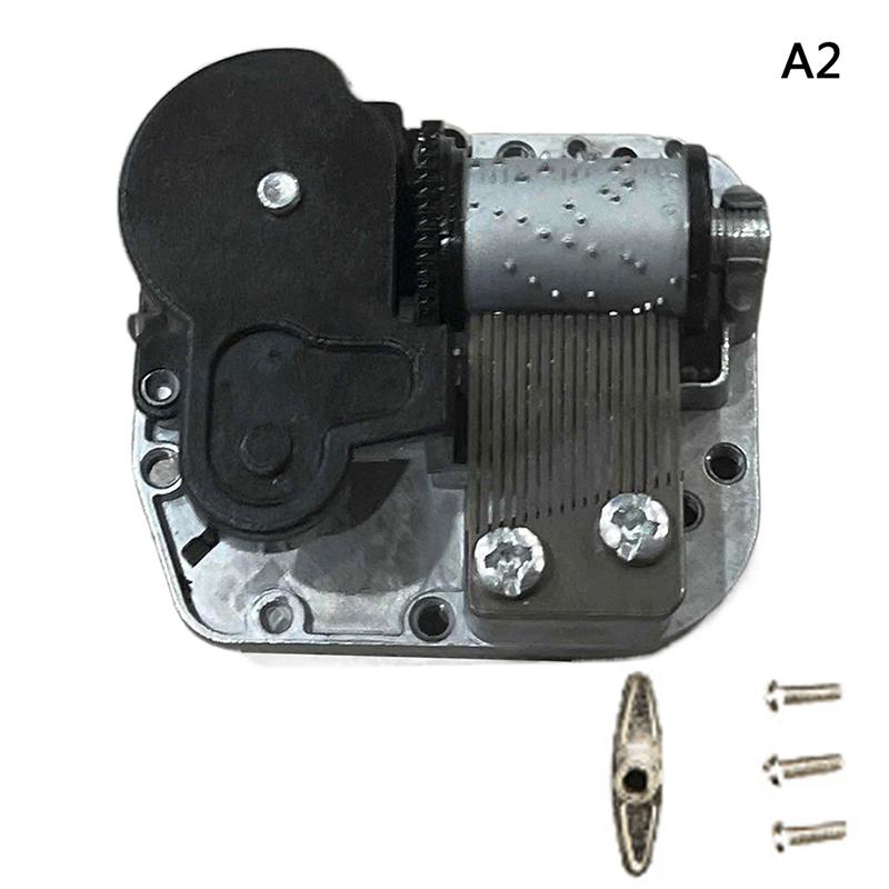 Mechanical Diy Windup Music Box Sankyo Musical Movement+Screws+Key