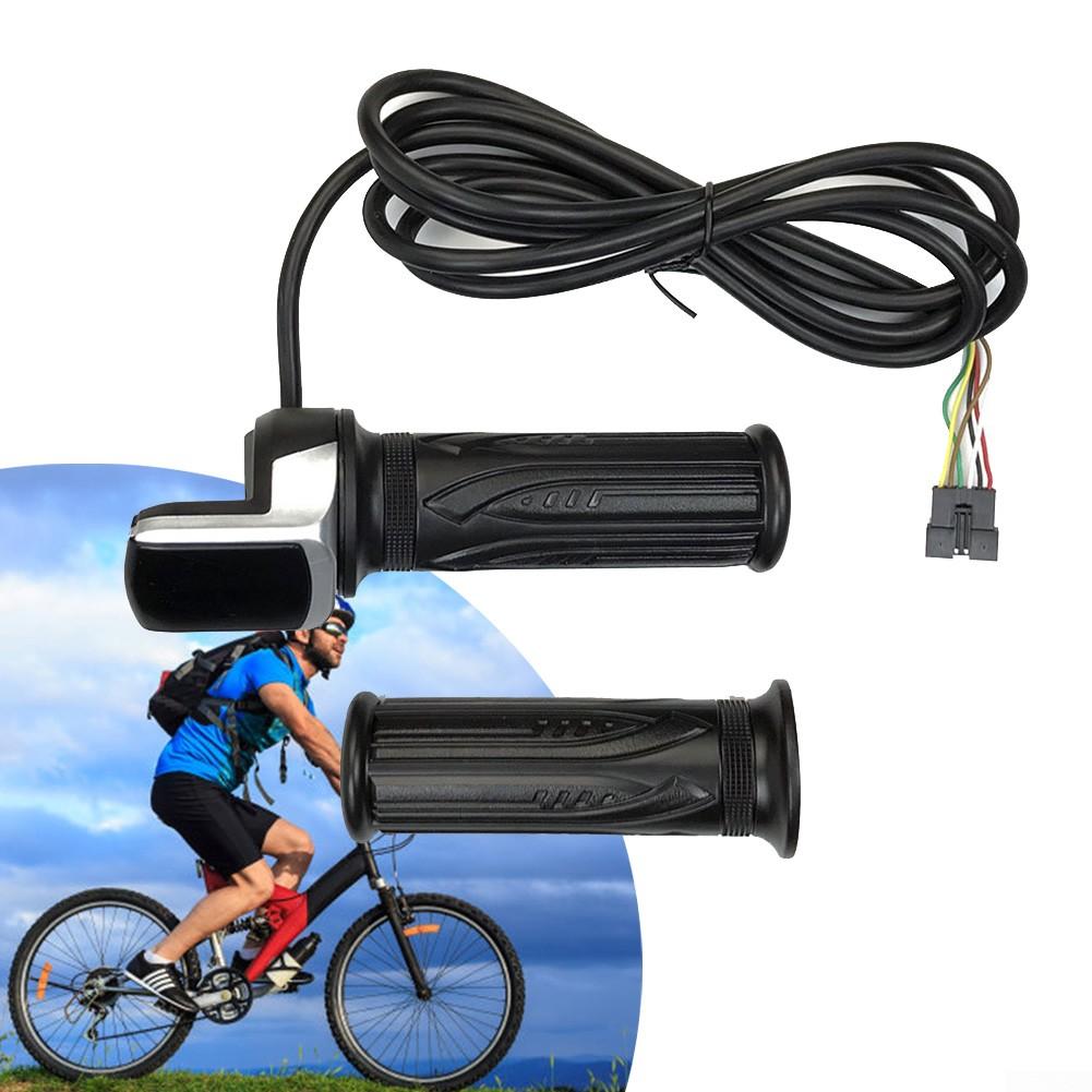 Ручка дроссельной заслонки электрического велосипеда с ЖК-дисплеем