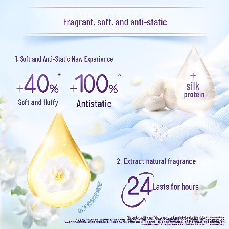 Jinfang Fabric Softener Anti-Static Laundry Conditioner