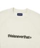 THISISNEVERTHAT T-Logo Knit Sweater White