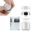 Airless Sample Vials Empty Squeeze Pump Lotion Container Acrylic Cans Press Cream Jar Vacuum Bottle