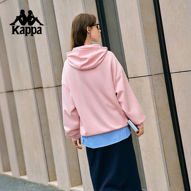 Kappa Унисекс Свободная толстовка с капюшоном