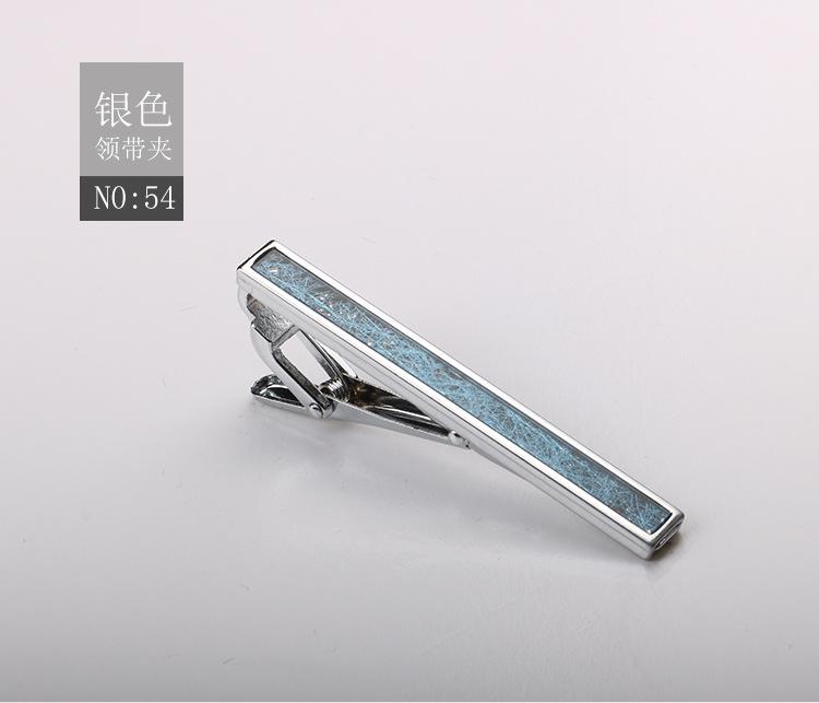 Зажим для галстука Матовый Зажим для воротника Мужской Формальный Деловой Золотой Серебристый Металлический зажим высокого класса