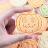 Halloween Cookie Molds 3D Pumpkin Shape Plastic Cutters Stamps Set For Professional Cookie Cakes And Sugar Art Creation