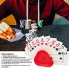 4Pcs Triangle Poker Card Holder Little Hands Kids Seniors Arthritis Hands-Free Paper Cards Clip Stand Family Card Board Game Accessories