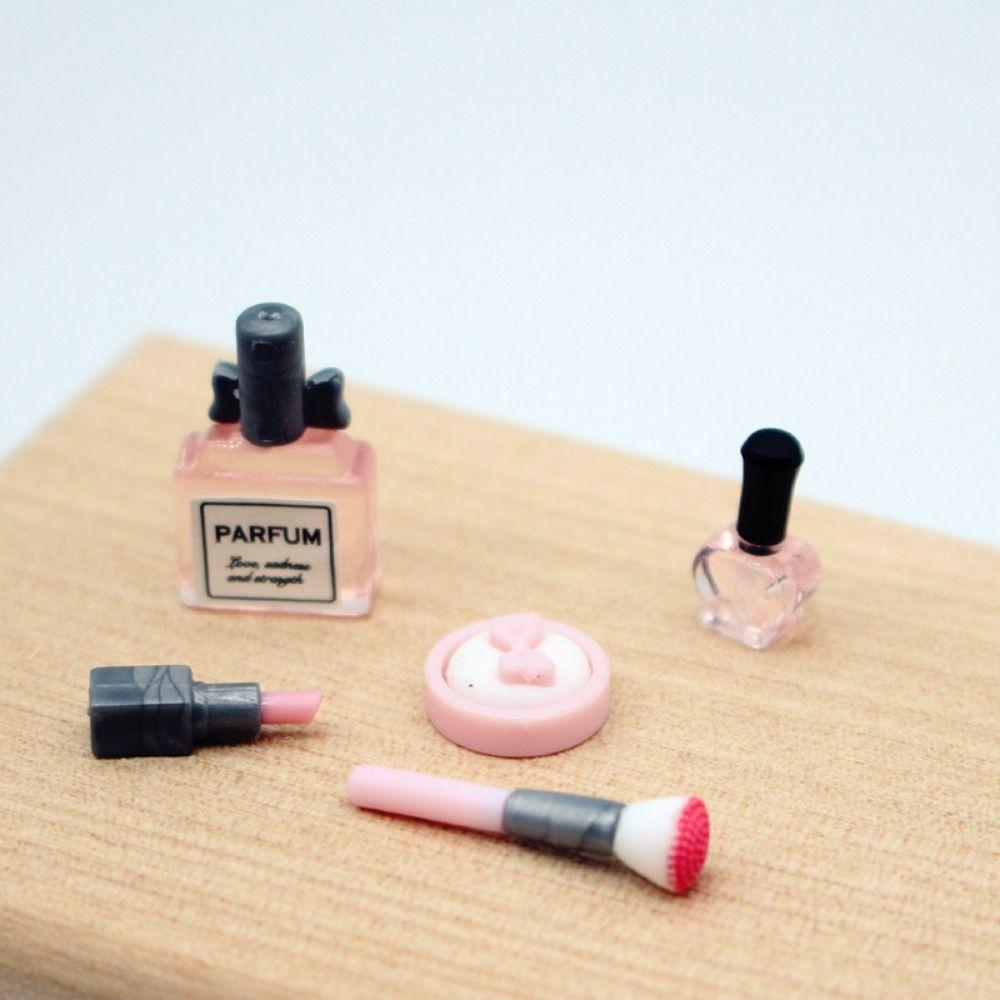 Emulational Lipstick Perfume Powder Brush Model Delicate Doll House Scene Accessories Photo Prop