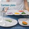 Melamine Divided Fast Food Plate