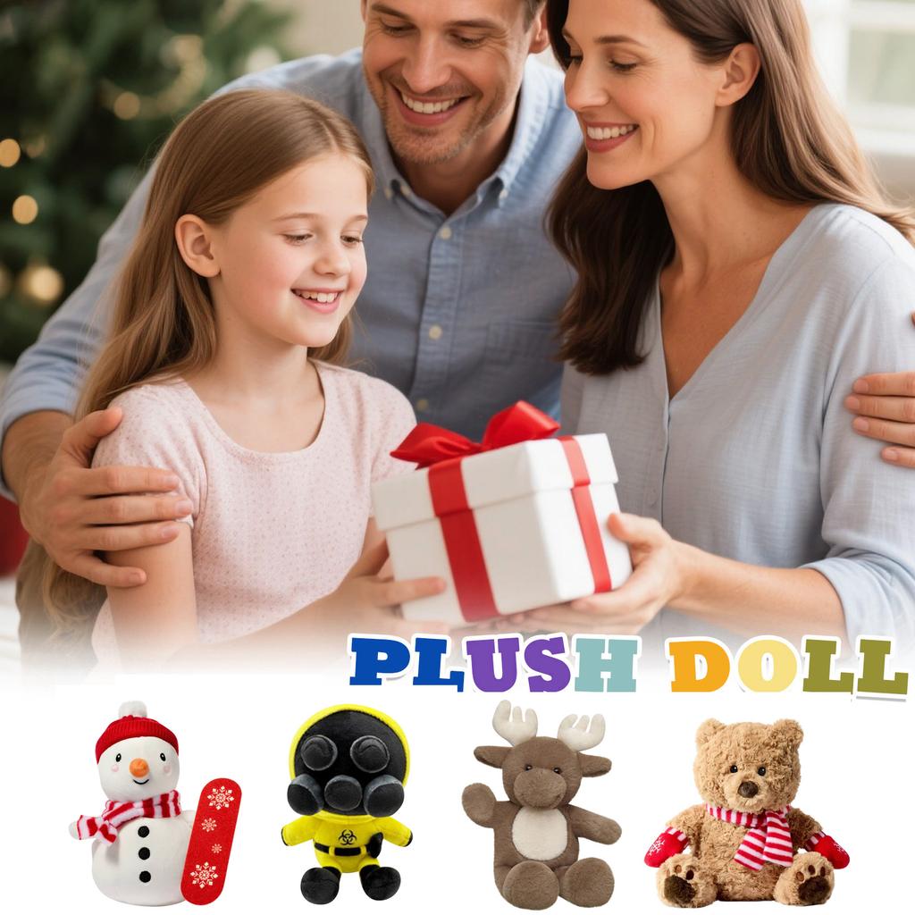 Plush Doll, Toy Gift, Cartoon , Children's Rag Doll, Children's Gift Pillow