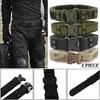 Camouflage Men Military Tactical Belt Adjustable Outdoor Heavy Duty Combat Nylon Webbing Belt