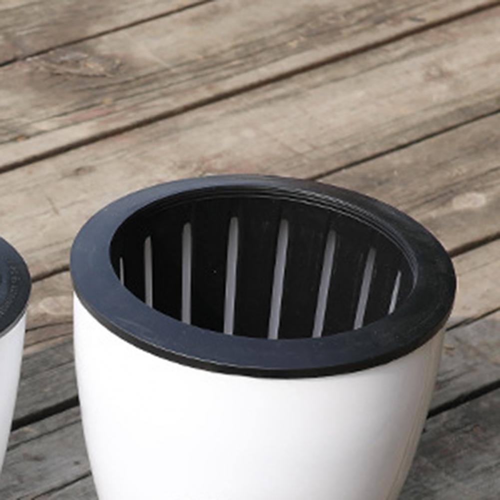 6 шт., пластиковый круглый цветочный горшок, самополивающиеся детские горшки, автоматический горшок для растений, горшок для рассады растений, садовый инструмент