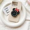 Креативный держатель-подушка для телефона Mickey Mouse с бантом, выдвижной, для задней панели, настольная подставка