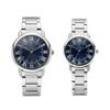 [MONKCROSS] MONKCROSS Унисекс Металлические Парные Наручные Часы MS7841MF-BL