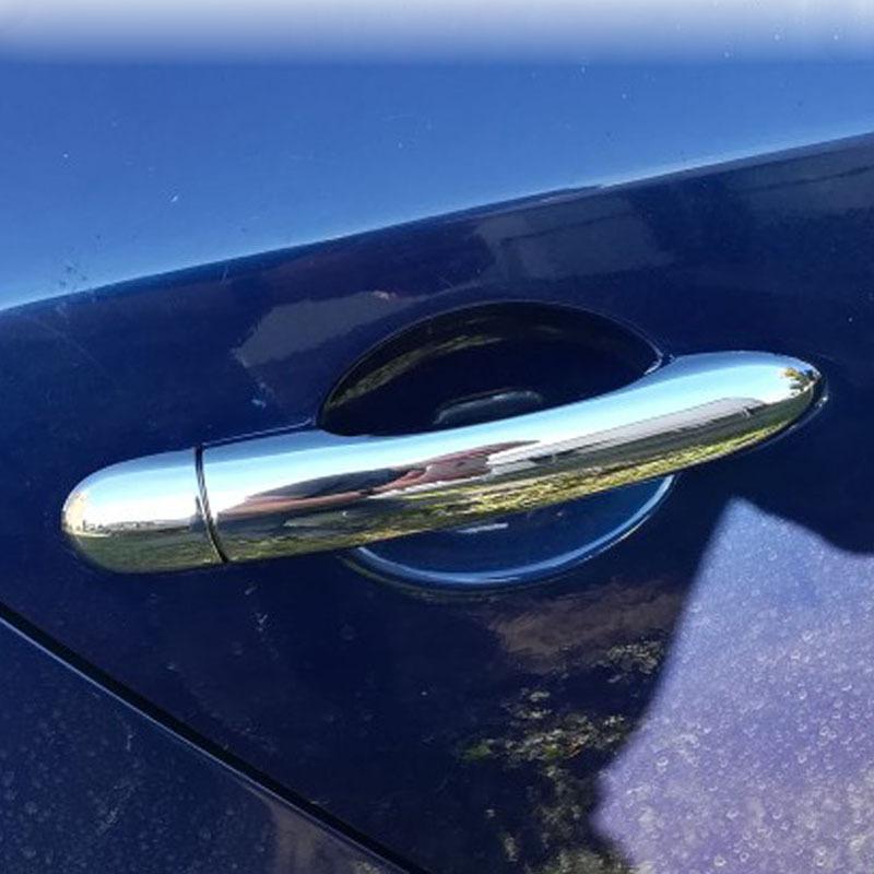 Хромированная Накладка на Ручку Двери Защелка Отделка для Nissan Primera P12 2002- 2006 Стайлинг Автомобиля Наклейка Авто Аксессуары и Запчасти 8 шт.