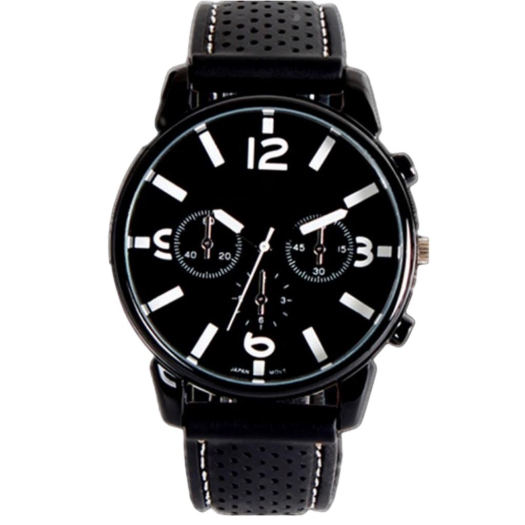 Men's Waterproof Luminous Running Alarm Clock Watch