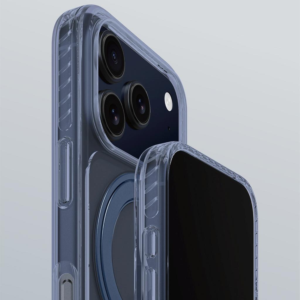 Etui Pokrowiec Na Iphone 17 Pro Max Titan Pro Magspin Magsafe - Niebieski