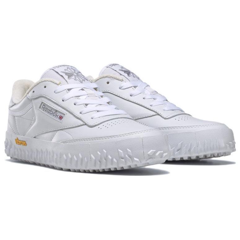 Reebok Кроссовки унисекс Club C Vibram White Pure Grey Cloud-White Pure-Grey-5 GY8791