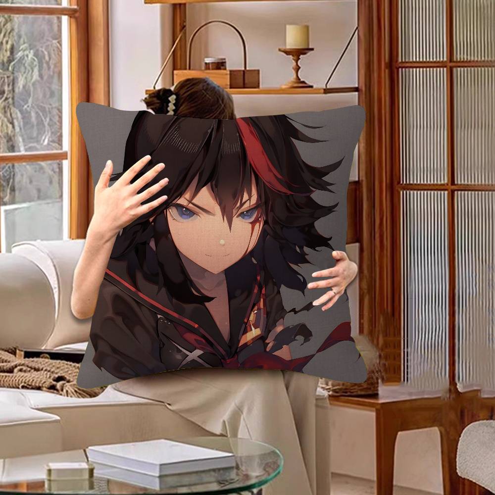 1 шт. крутая аниме K-KILL La KILL винтажная наволочка дюймы деревенский декор домашняя декоративная подушка для дивана